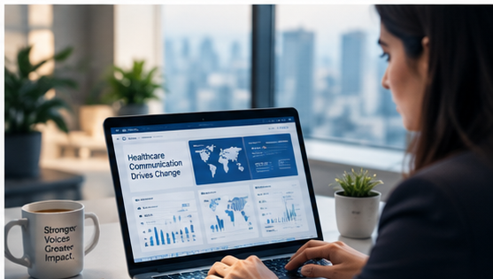 Digital healthcare communications workspace